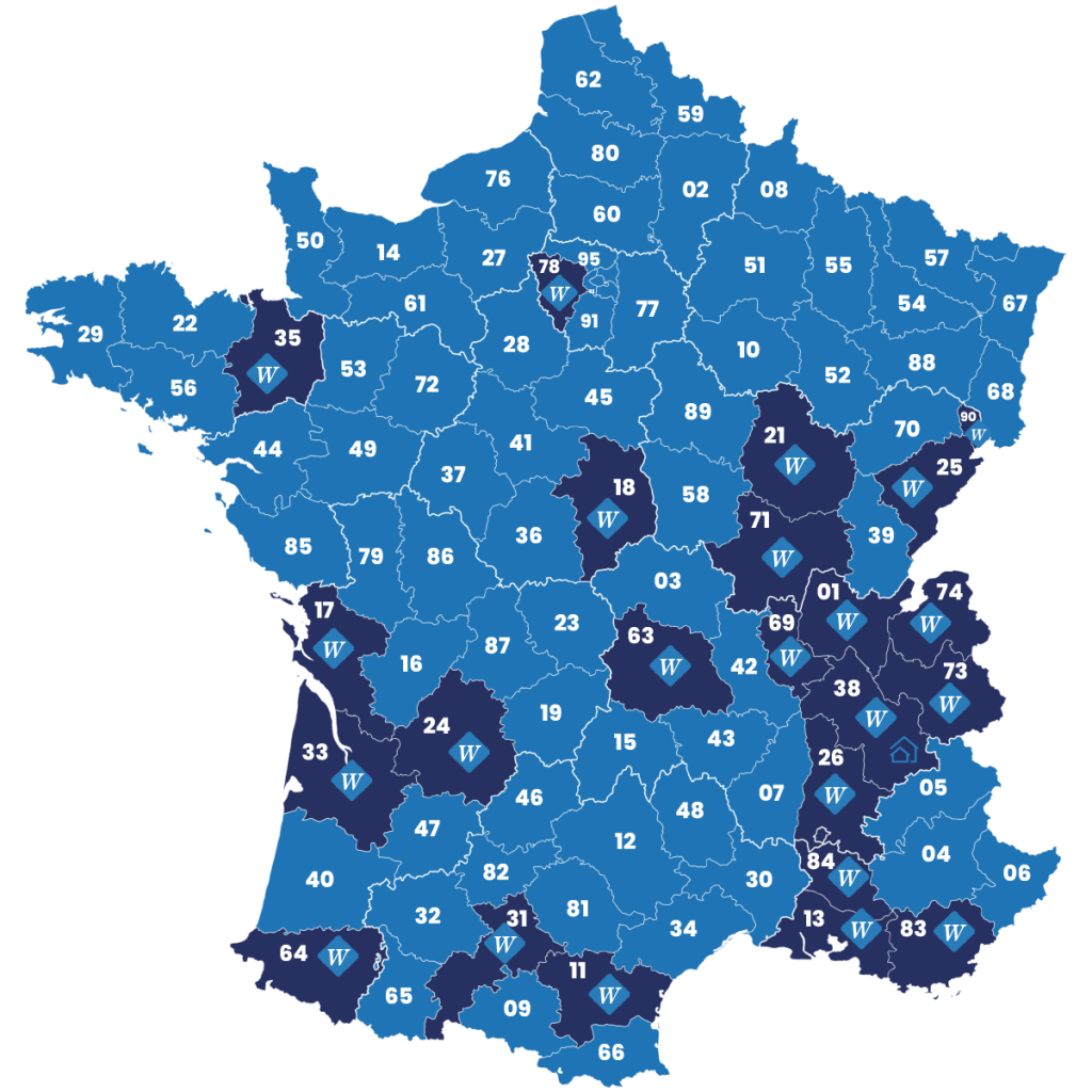 carte france